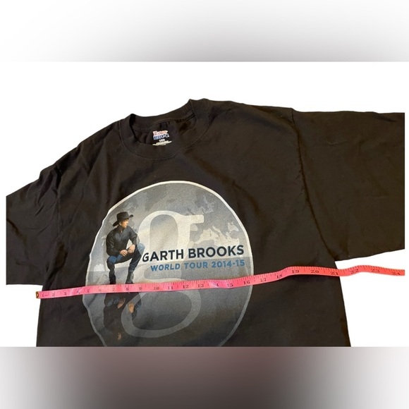 Garth Brooks World Tour 2014-2015 band T-shirt size large - Picture 4 of 6